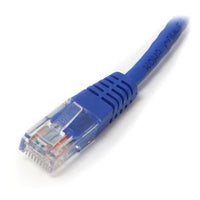 StarTech M45PATCH20BL 20Ft CAT5E Ethernet Cable Molded RJ45 Patch Cord Blue