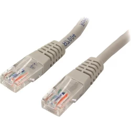 StarTech M45PATCH25GR 25Ft CAT5E Ethernet Cable Molded RJ45 Patch Cord Gray