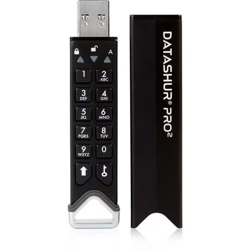 iStorage IS-FL-DP2-256-16 datAshur Pro2 16GB USB HW Encrypted Secure Flash Drive