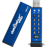 iStorage IS-FL-DA3-256-32 datAshur Pro 32GB USB 3.0 Encrypted Secure Flash Drive