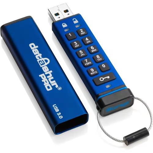 iStorage IS-FL-DA3-256-32 datAshur Pro 32GB USB 3.0 Encrypted Secure Flash Drive