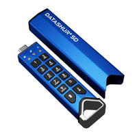 iStorage IS-FL-DA3-256-16 datAshur Pro 16GB USB 3.0 Encrypted Secure Flash Drive