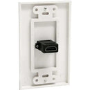 StarTech HDMIPLATE Single Outlet Female HDMI in-Wall Plate White