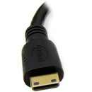 StarTech HDCDVIMF8IN 8In Mini HDMI Male to DVI-D Female 1920x1200 Black Cable