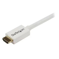 StarTech HD3MM3MW 10Ft HDMI CL3 Rated High Speed UHD w Ethernet White Cable