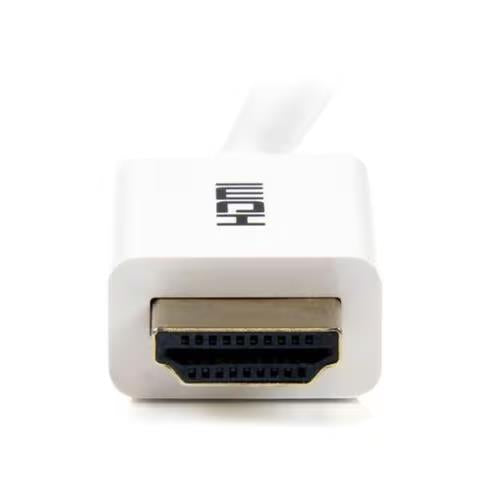 StarTech HD3MM3MW 10Ft HDMI CL3 Rated High Speed UHD w Ethernet White Cable