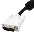 StarTech DVIDDMF10 10Ft DVI-D Dual-Link Digital HighSpeed 25Pin M/F Cable Black