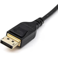 StarTech DP14mDPMM1MB Mini DisplayPort mDP to DisplayPort 1.4 8K Adapter Cable