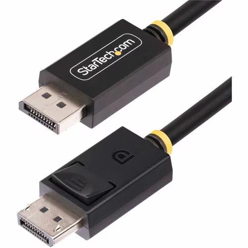 StarTech DP21-3F-DP80-CABLE 3Ft DisplayPort DP 2.1 M/M Cable UHBR20 HDR DSC HDCP