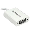 StarTech CDP2VGAW USB-C to VGA Dongle Adapter for Projector Mac Chrome Monitor