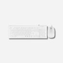 Macally MKEYECOMBO Standard USB 104-Key Keyboard & 1000dpi Mouse for MAC White