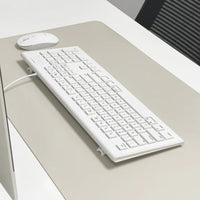 Macally MKEYECOMBO Standard USB 104-Key Keyboard & 1000dpi Mouse for MAC White