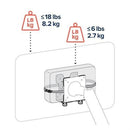 Ergotron 80-107-200 Mini PC Thin Client Computer VESA 75 100 Mount w Pads Black
