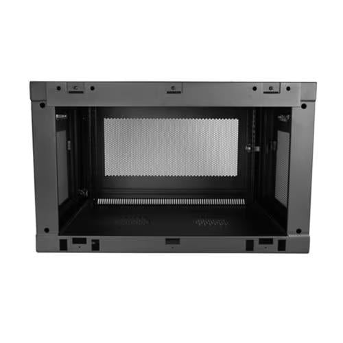 StarTech RK616WALM 2Post 6U Wall Mount Network Cabinet Vented Enclosure 1U Shelf