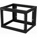 StarTech RK619WALLO 2 Post 6U 19" Wall Mount Steel Rack Open Frame Heavy Duty