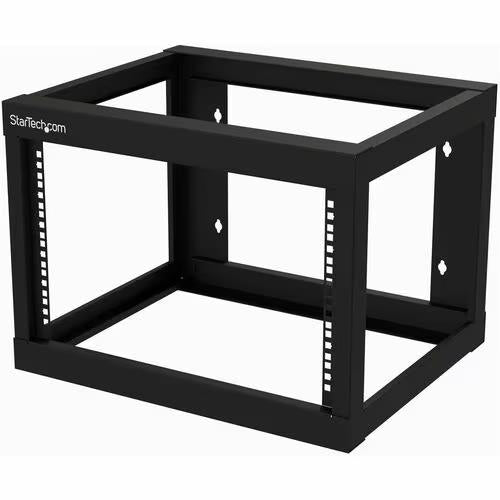 StarTech RK619WALLO 2 Post 6U 19" Wall Mount Steel Rack Open Frame Heavy Duty