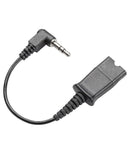 HP Poly 85Q37AA Mini-phone/Quick Disconnect Audio Cable - 5.91" Mini-phone/Quick