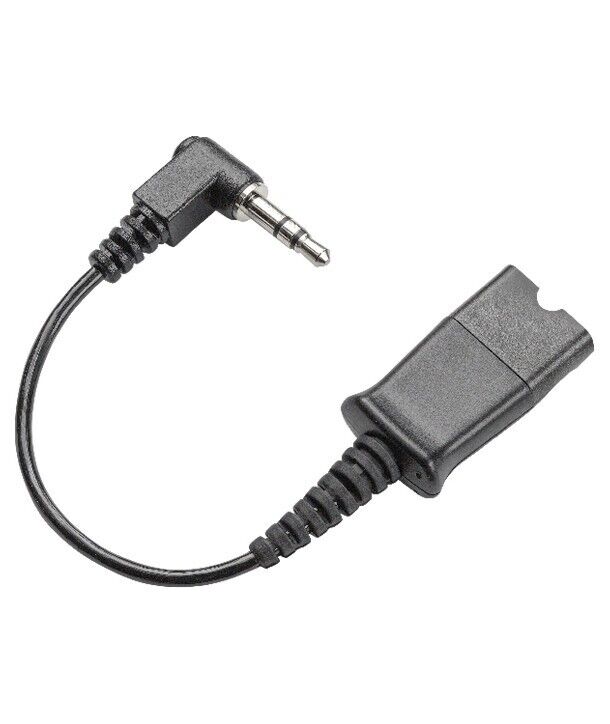 HP Poly 85Q37AA Mini-phone/Quick Disconnect Audio Cable - 5.91" Mini-phone/Quick