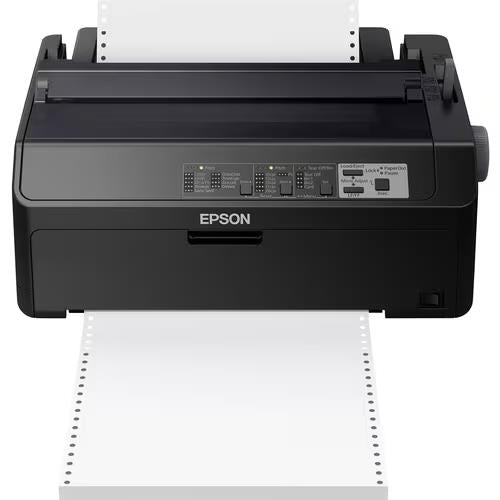 Epson C11CF39202 LQ-590II NT 24-Pin Dot Matrix Printer Black USB RJ45 LPT RS232