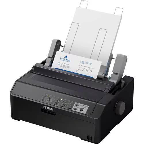 Epson C11CF39202 LQ-590II NT 24-Pin Dot Matrix Printer Black USB RJ45 LPT RS232