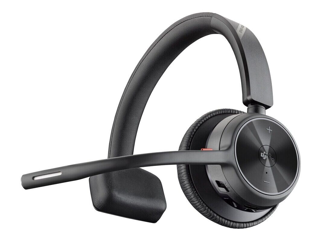 HP Poly 77Y91AA Voyager 4310 Microsoft Teams Certified USB-A Headset + BT700