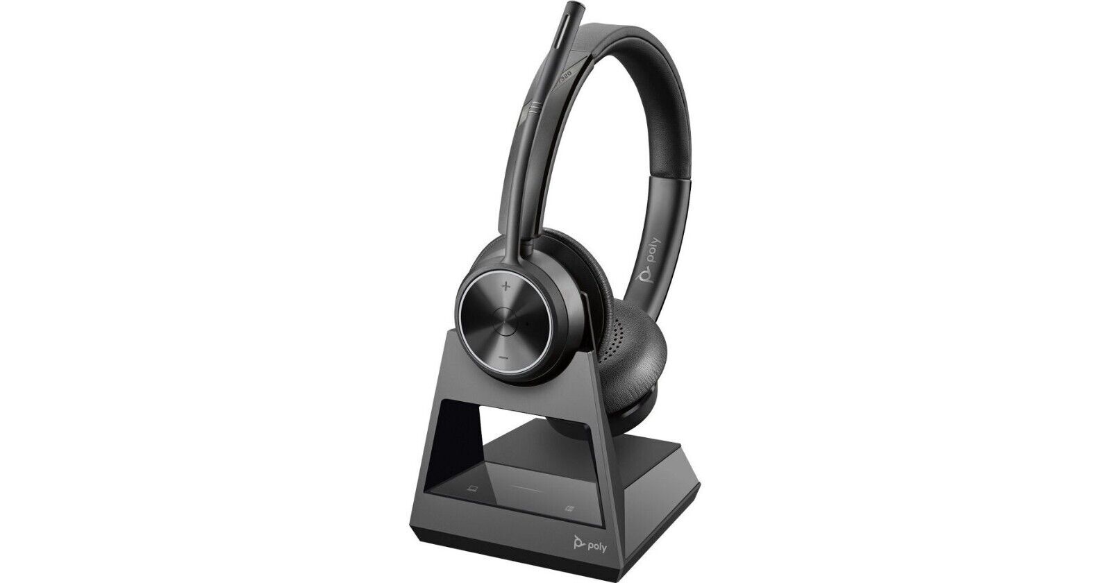 HP Poly 7S429AA#ABA Savi 7300 Office 7320 Headset - Stereo - Wireless - DECT 6.0