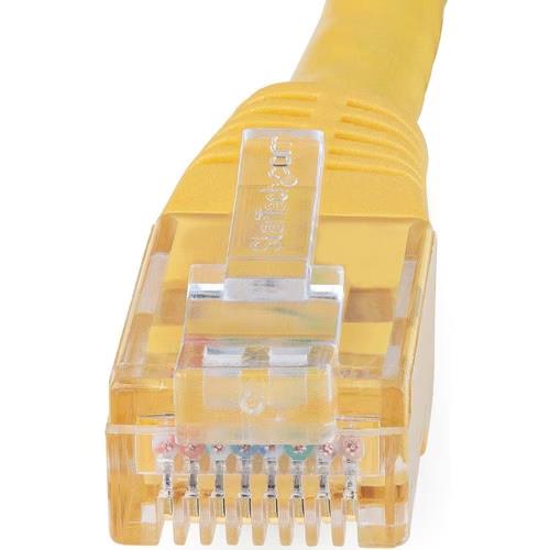 StarTech C6PATCH1YL 1Ft CAT6 Gigabit Ethernet Cable Molded RJ45 UTP Cord Yellow