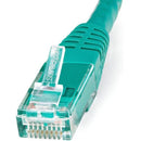 StarTech C6PATCH2GN 2Ft CAT6 Gigabit Ethernet Cable Molded RJ45 UTP Cord Green