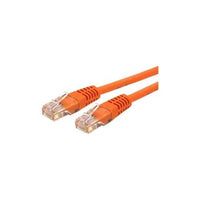 StarTech C6PATCH25OR 25Ft CAT6 Gigabit Ethernet Cable Molded RJ45 UTP Orange