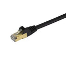 StarTech C6ASPAT6INBK 6In CAT6A Gigabit Ethernet Cable Snagless RJ45 PoE Black