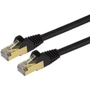 StarTech C6ASPAT6INBK 6In CAT6A Gigabit Ethernet Cable Snagless RJ45 PoE Black