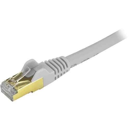 StarTech C6ASPAT4GR 4Ft CAT6A Gigabit Ethernet Cable Snagless RJ45 PoE STP Gray