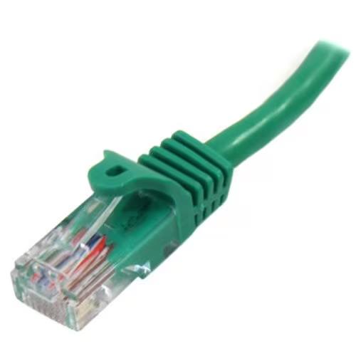 StarTech 45PATCH3GN 3Ft CAT5E Ethernet Cable Snagless RJ45 PoE Cord Green