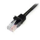 StarTech 45PATCH15BK 15Ft CAT5E Ethernet Cable Snagless RJ45 Patch Cord Black