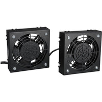 Eaton SRFANWM SmartRack Wall-Mount Roof Fan Kit - 2-120V high-performance fans;