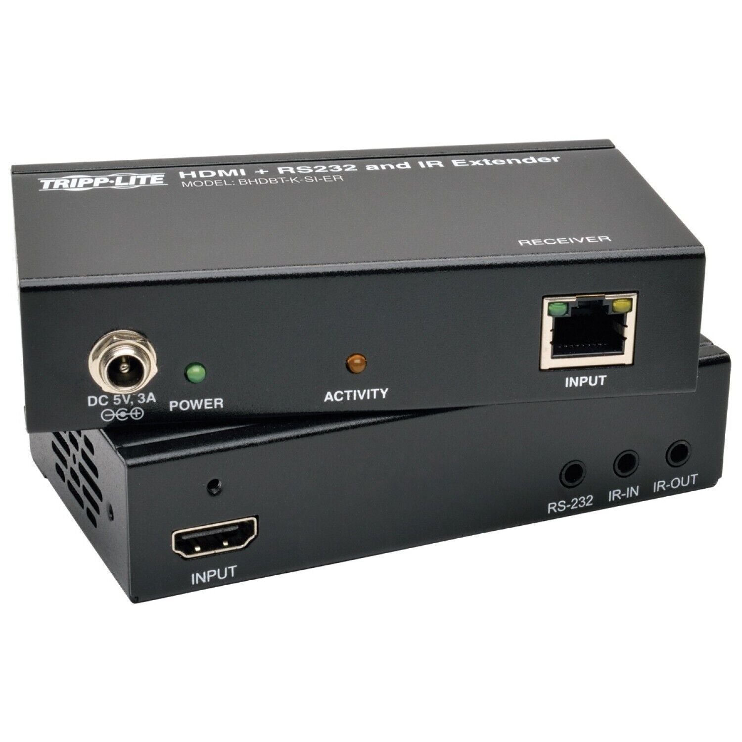 Eaton BHDBT-K-SI-ER HDBaseT HDMI Over Cat5e/6/6a Extender Kit with Serial and IR