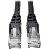 Eaton N201-003-BK Cat6 Gigabit Snagless Molded (UTP) Ethernet Cable (RJ45 M/M)