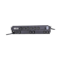 Eaton RS-1215 1U Rack-Mount Power Strip, 120V, 15A, 5-15P, 12 Outlets (6 Front-