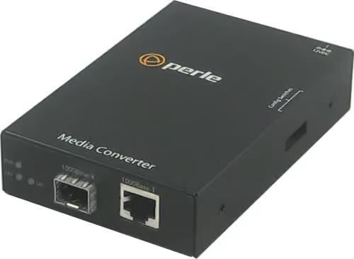 Perle 05050184 S-1000-SFP Gigabit Ethernet Managed Media Converter SFP Exp Slot