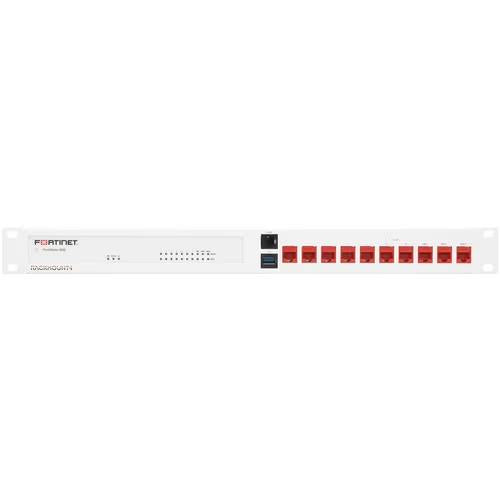 Rackmount It RM-FR-T10 19" 1U Mount for FortiGate FG/FW 60 61 70 71 Series White