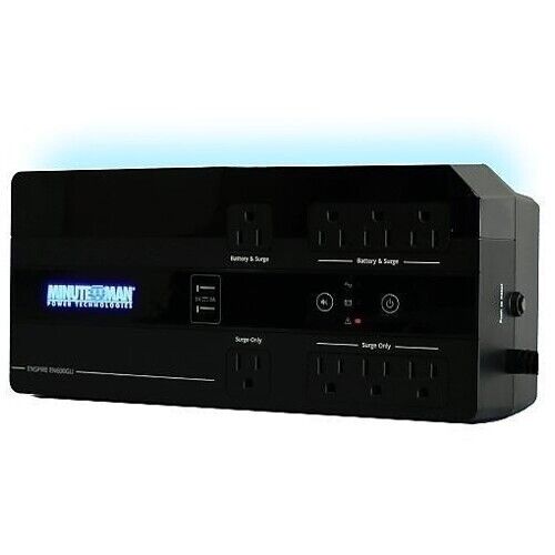 Minuteman Power EN450G Enspire-G Series: Standby UPS, 450VA/250W, 120VAC input