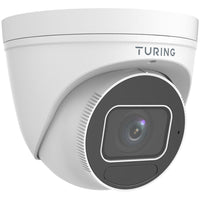 Turing Video TP-MVD8MV2 8MP Turret 2.8-12 LowLight Mic IP67 Human Vehicle AI