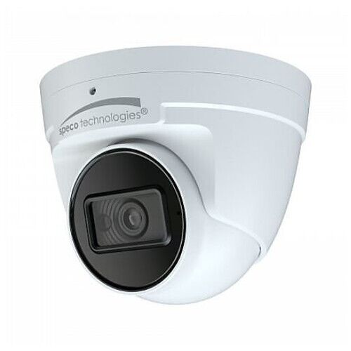 Speco Technologies O4T9 4MP H.265 AI IP Turret Camera, IR, 2.8mm lens