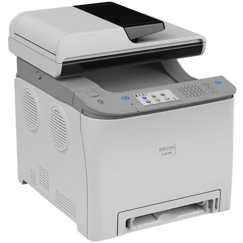 Ricoh 434059 C125 MF Color Laser Multifunction Printer Scan Fax Copy RJ45 USB