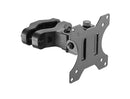 Amer Mounts PM100 Pivot Pole Mount VESA 75 100 Monitor Arm for 32" Matte Black