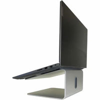 Amer Mounts AMRNS04 Rotating Laptop Notebook Stand Aluminum Silver