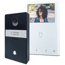 Comelit HFX-700B Single Button A/V 2 Wire Intercom Kit 4.3" Video
