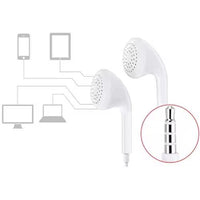 4XEM 4XEARPHONES Premium Stereo Earphones w Mic for iPhone iPod iPad White