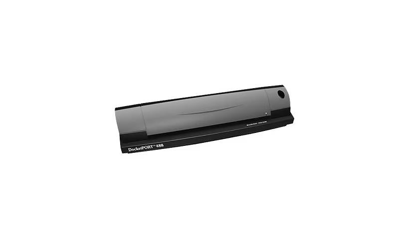 Ambir DP488 DocketPORT Duplex Document ID Sheetfed Color Scanner Portable USB