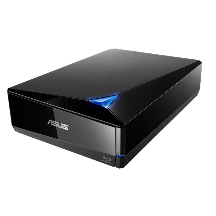 ASUS BW-16D1X-U Turbo Drive Blu-ray CD DVD BD External Writer Quad Layer Black